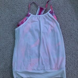 Ivviva tank top with built in bra